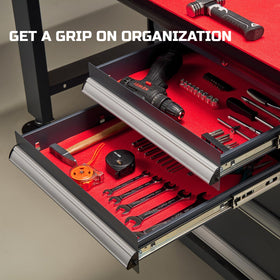 Onreva heavy-duty rubber liner red for rugged use.