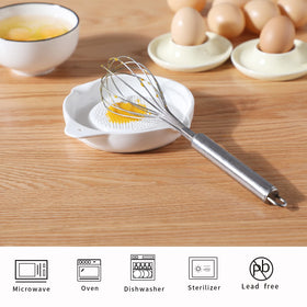 ONTUBE Ceramic Grater Plate chocolate: fine shavings for desserts.