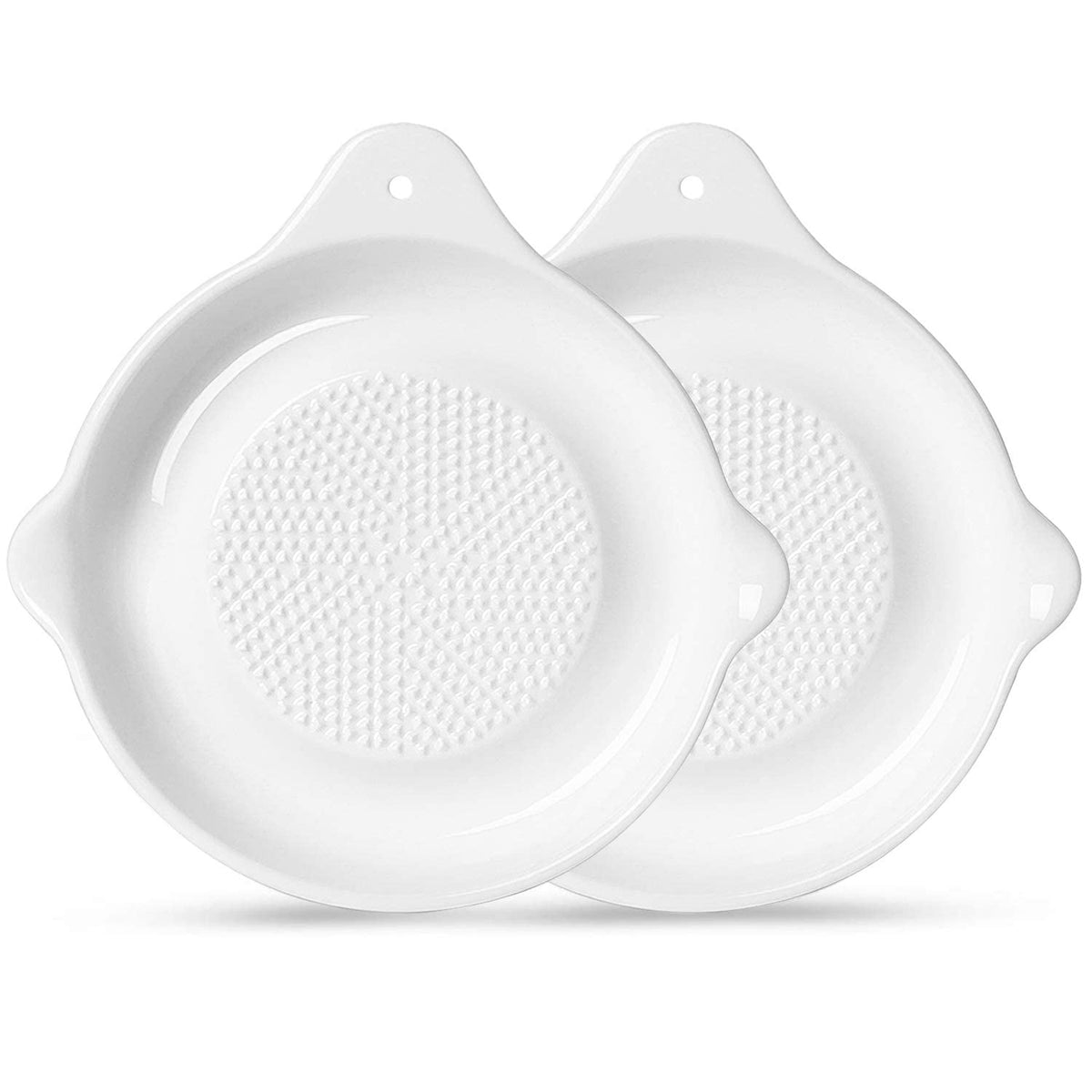 ONTUBE Ceramic Grater Plate vegetables-fruits: versatile kitchen helper.