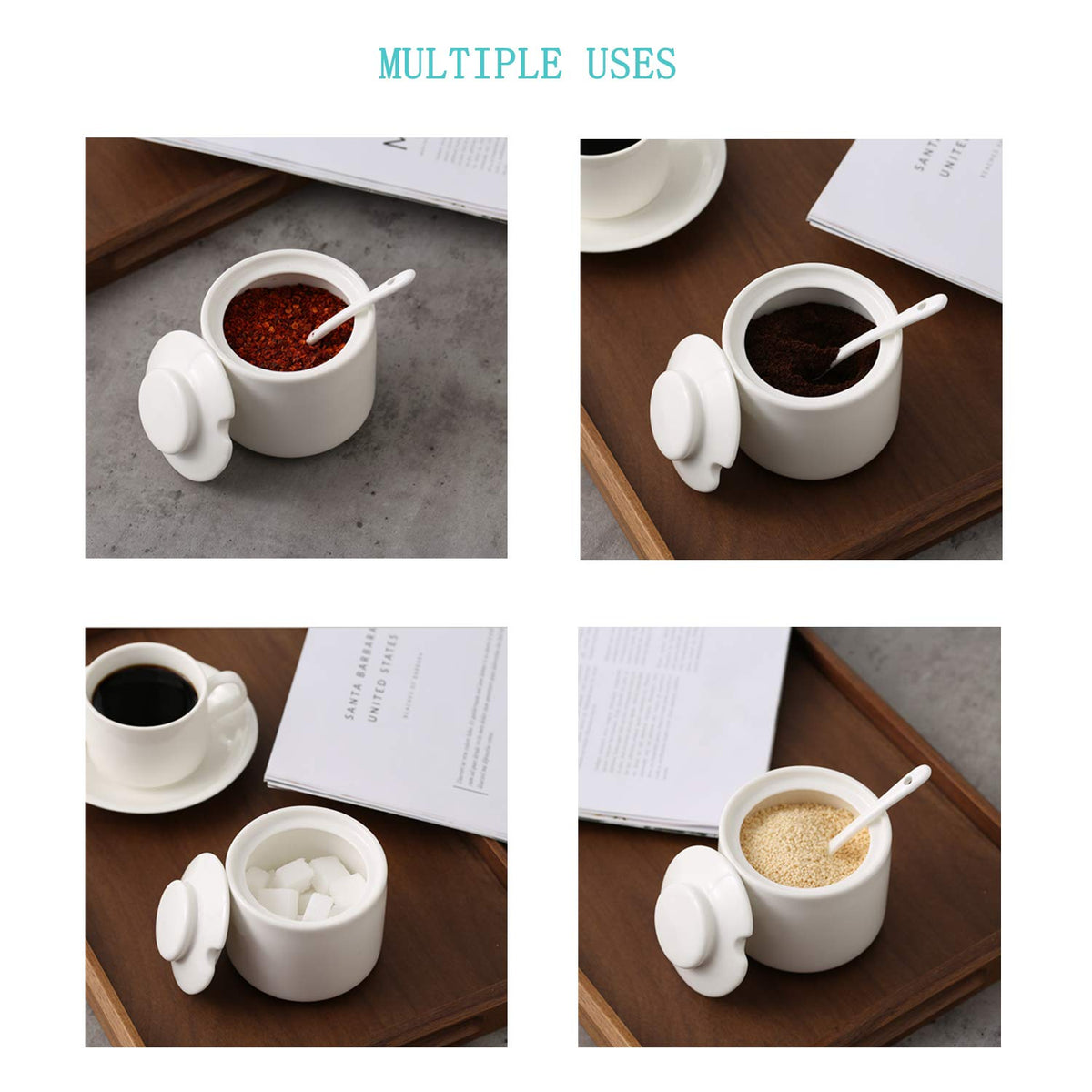ONTUBE ceramic finish is smooth for quick cleaning and dishwasher safe.