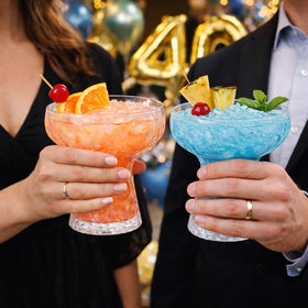 Oojami Lunara BPA-free shatterproof cups support safe celebrations.