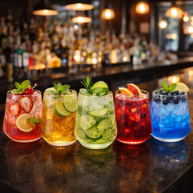 Oojami Wedding Office Event Glass—crystal-clear cups add a premium touch.