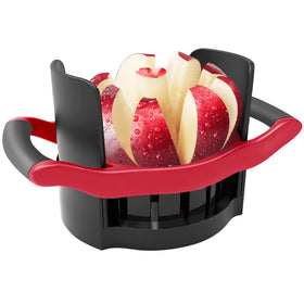 OOKUU Apple Slicer Large 8-Blade with Base cuts eight even slices quickly