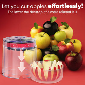 OOKUU safe for pears and other fruits, expanding kitchen slicing versatility.