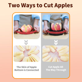 OOKUU Stainless steel ultra-sharp blades for durable, clean fruit prep