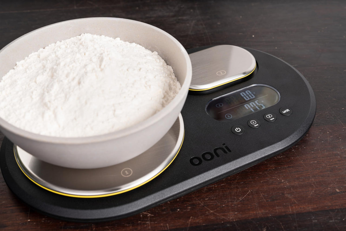 Ooni dual LCD display helps read two measurements at once.