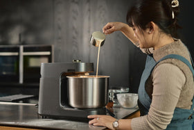 Ooni Halo Pro Spiral Mixer charcoal grey finish fits modern kitchens
