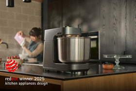 Ooni Halo Pro Spiral Mixer removable breaker bar enables versatile dough and batter prep
