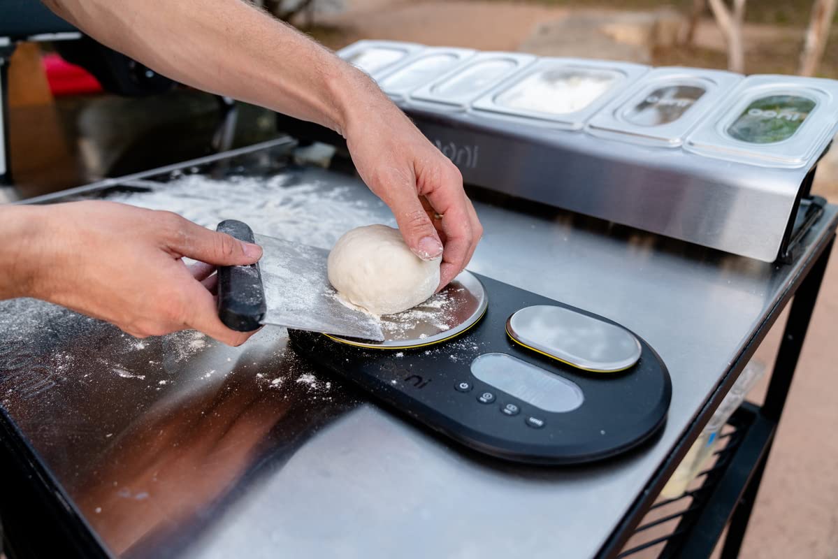 Ooni measuring dish for yeast and herbs supports tidy prep.