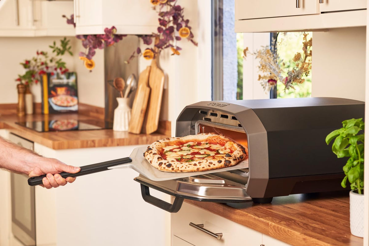 Ooni peel features glass reinforced nylon handle that resists heat
