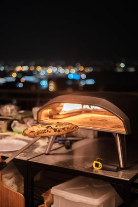 Ooni pizza turning peel as a sturdy, reliable pizza tool.