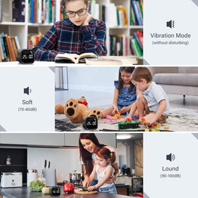 OORAII cube timer design suits work, school, kitchen and ADHD-friendly use
