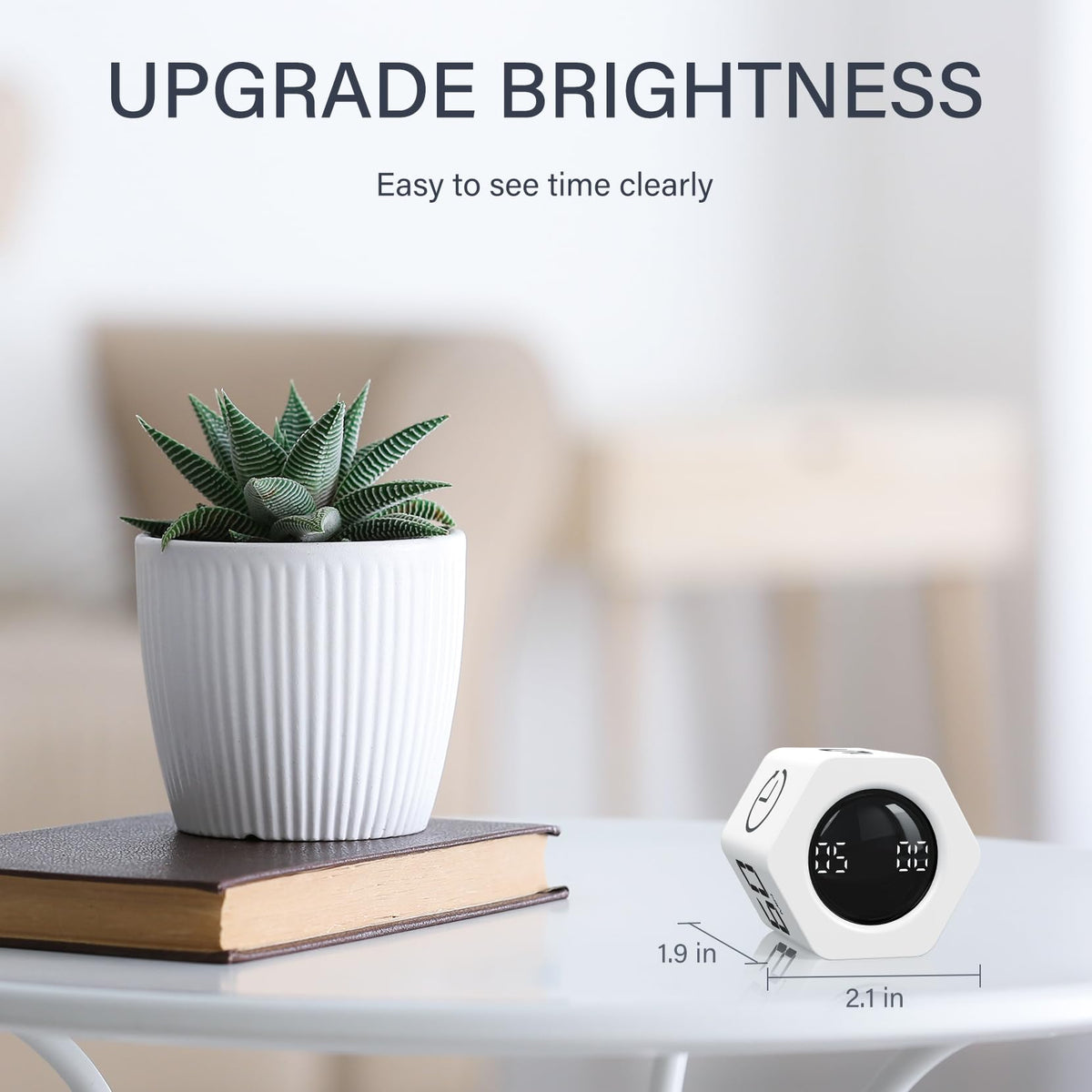 OORAII timer on a study desk, ideal for work and school routines.