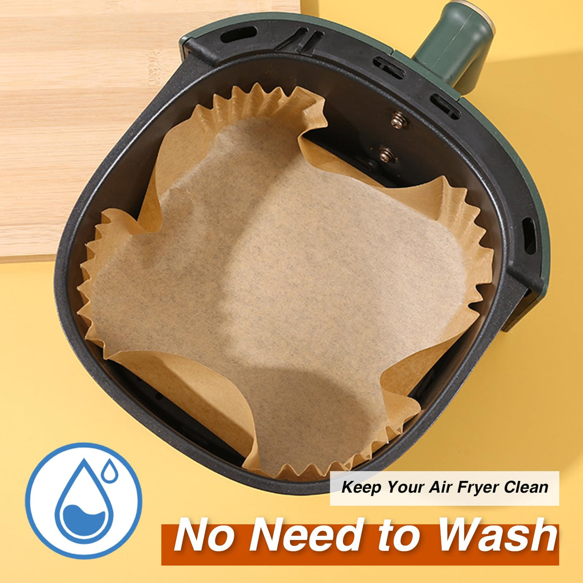 Closer look at OOTDAY virgin wood pulp parchment with BPA-free coating.
