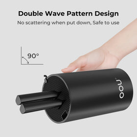 OOU universal knife block round multi-use design stores utensils or flowers.