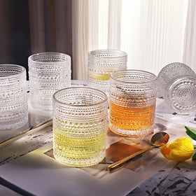OPAYLY clear primary glass: colorfast and durable everyday drinkware.