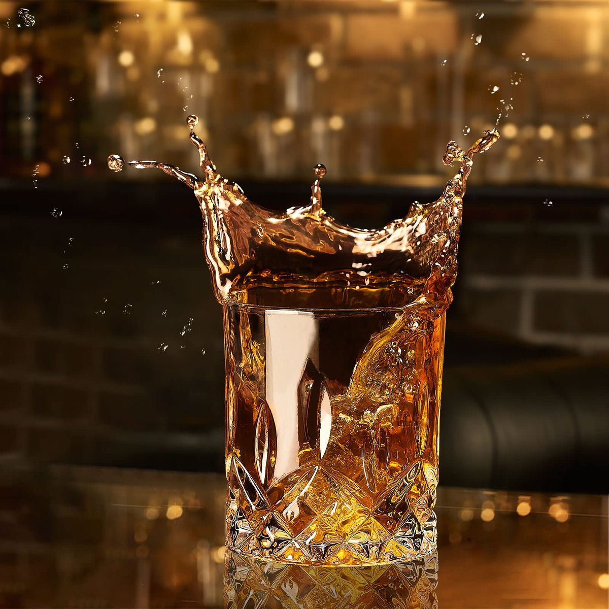 OPAYLY dishwasher-safe whiskey glasses simplify cleanup after gatherings