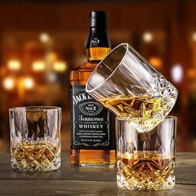 OPAYLY gift-ready whiskey glasses box adds style to any home bar