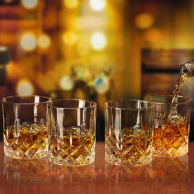 OPAYLY thick old-fashioned glass with sturdy base enhances tasting moments
