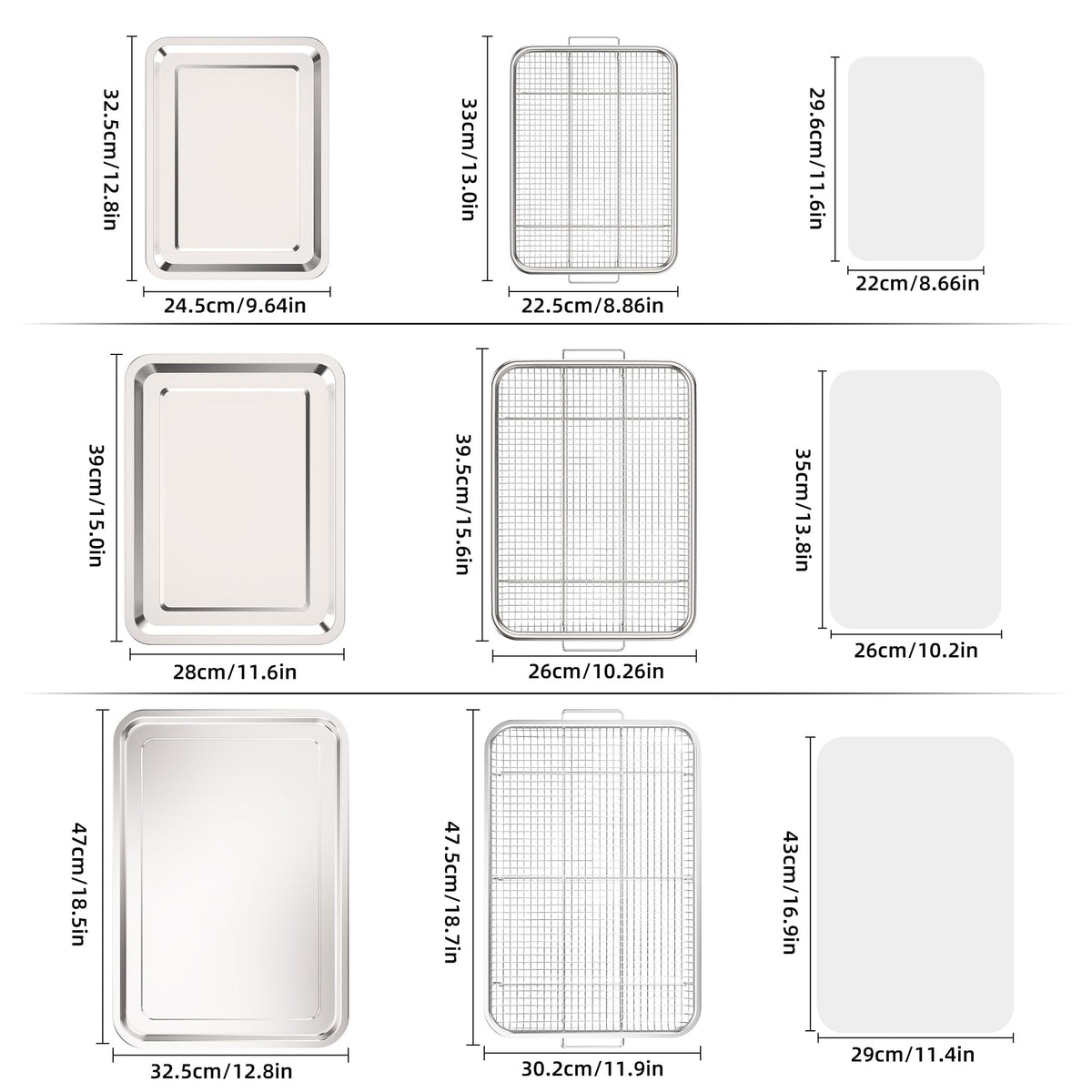 OPENICE large 15.6x11.6 inch basket enables family meals with even roasting.