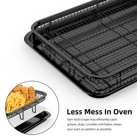 OPENICE dishwasher-safe non-stick basket cleans easily after cooking