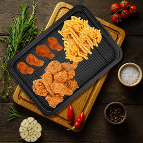 OPENICE easy-clean nonstick basket simplifies cleanup after meals