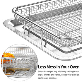OPENICE multi-functional tray adapts to fries, vegetables, and steaks