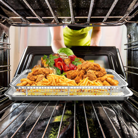 OPENICE included parchment papers simplify cleanup after cooking