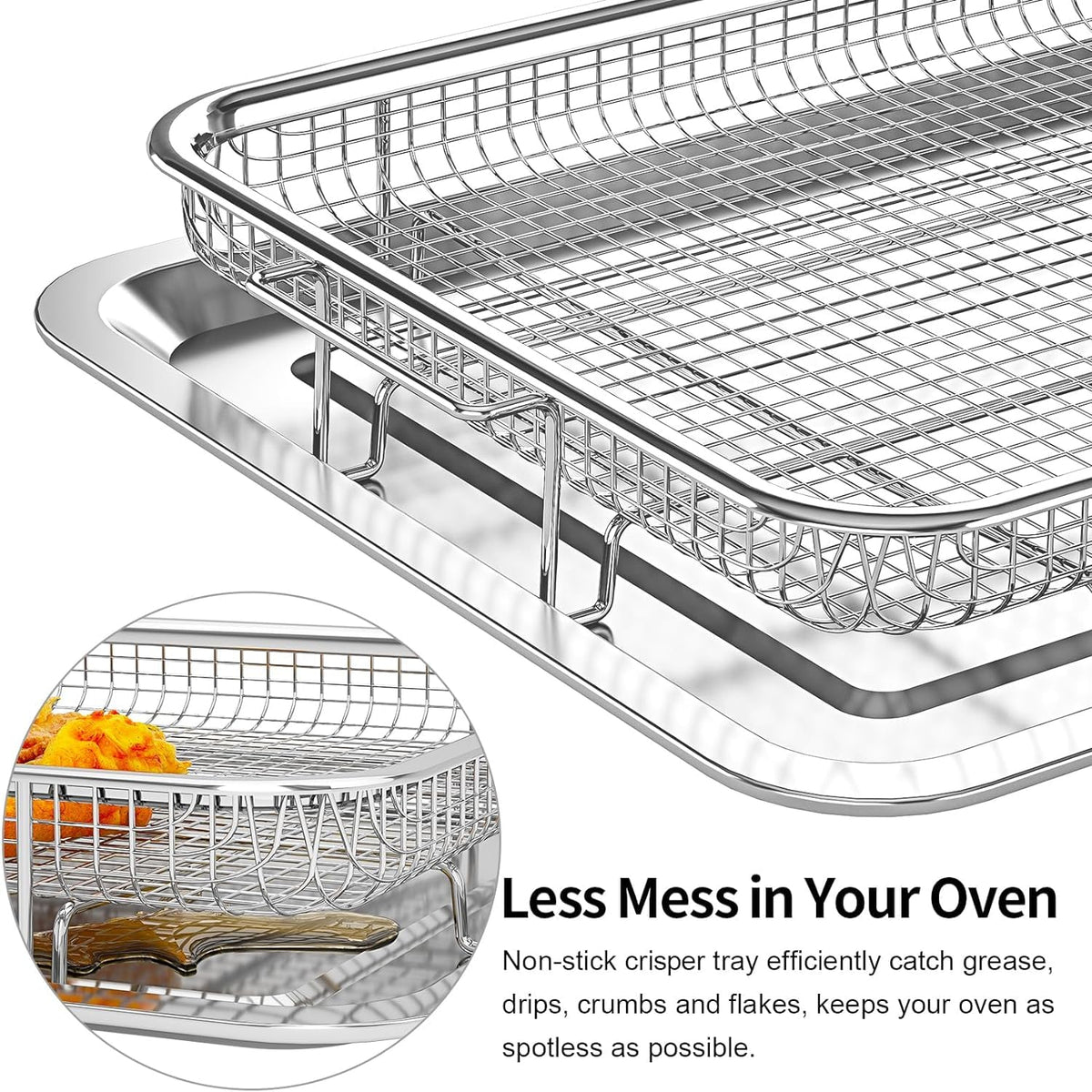 OPENICE parchment papers pack simplifies cleanup and prevents sticking.