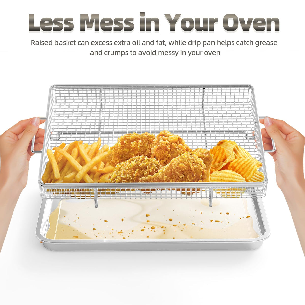 OPENICE two-piece set offers different sizes for multiple dishes at once