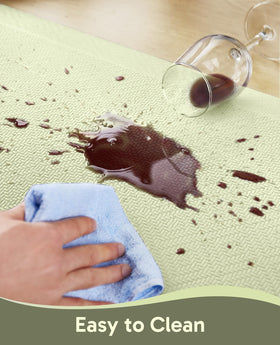 Ophanie kitchen mat flat-pack design arrives ready to use.