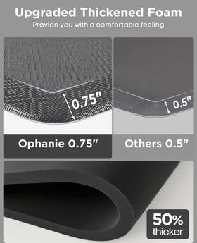 Ophanie kitchen mat roll-pack packaging for easy transport and eco shipping