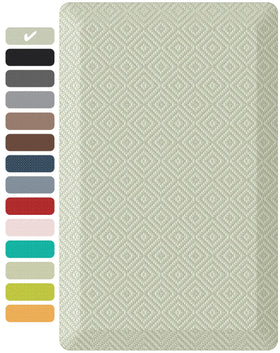 Ophanie kitchen mats floor anti-fatigue close-up showing 0.75-inch cushion for long standing tasks.