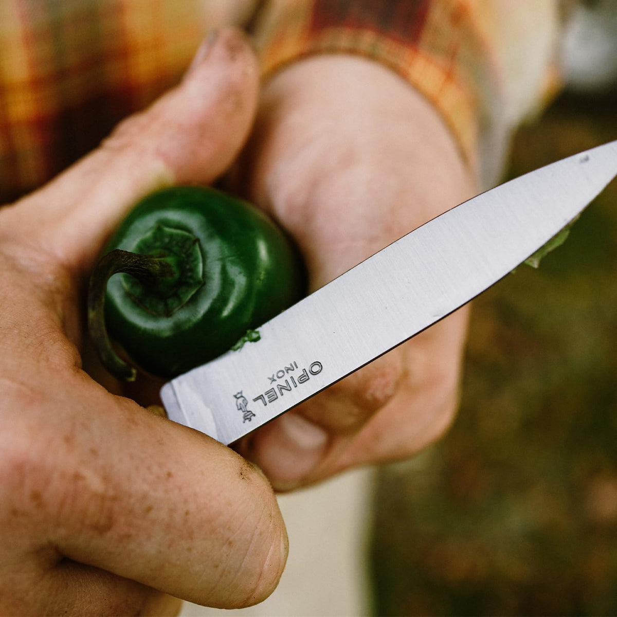OPINEL No. 112 set ready for everyday kitchen prep.