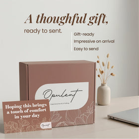 Opulent Salt & Sage candle providing soothing ambiance for relaxation rituals.