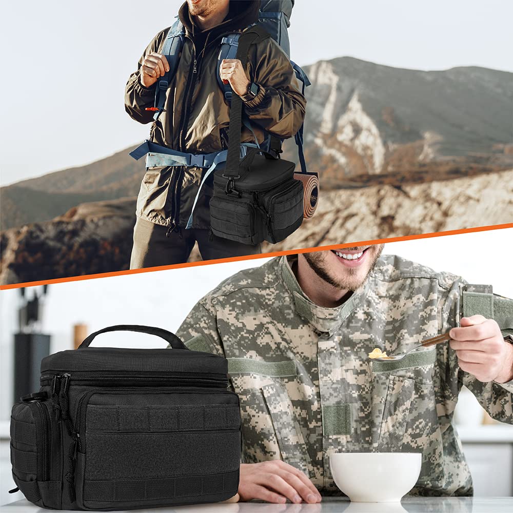OPUX 10-can capacity lunch box ideal for on-site meals.