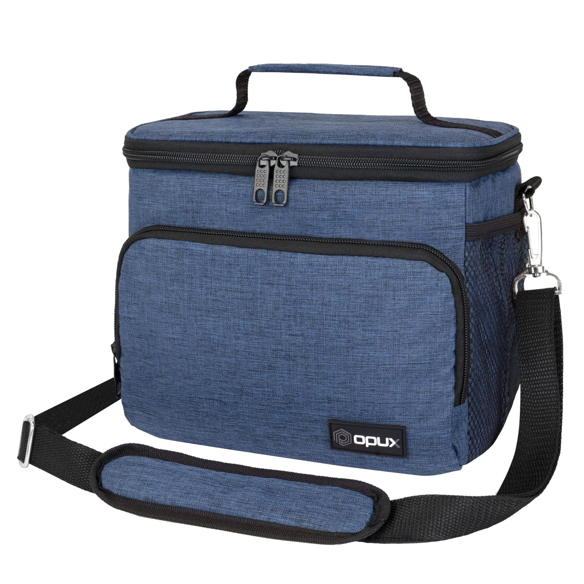 Opux insulated lunch bag compact dimensions for easy daily packing.