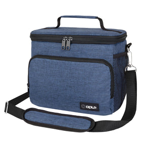 Opux insulated lunch bag compact dimensions for easy daily packing.