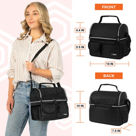 Opux leakproof lunchbox prevents spills during commutes and travel.