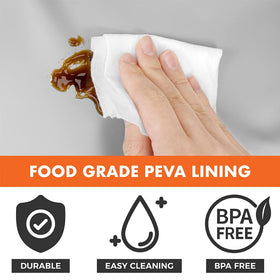 opux interior is easy to wipe clean and safety tested for peace of mind