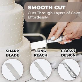 Orblue silver finish handle detail highlighting ergonomic design