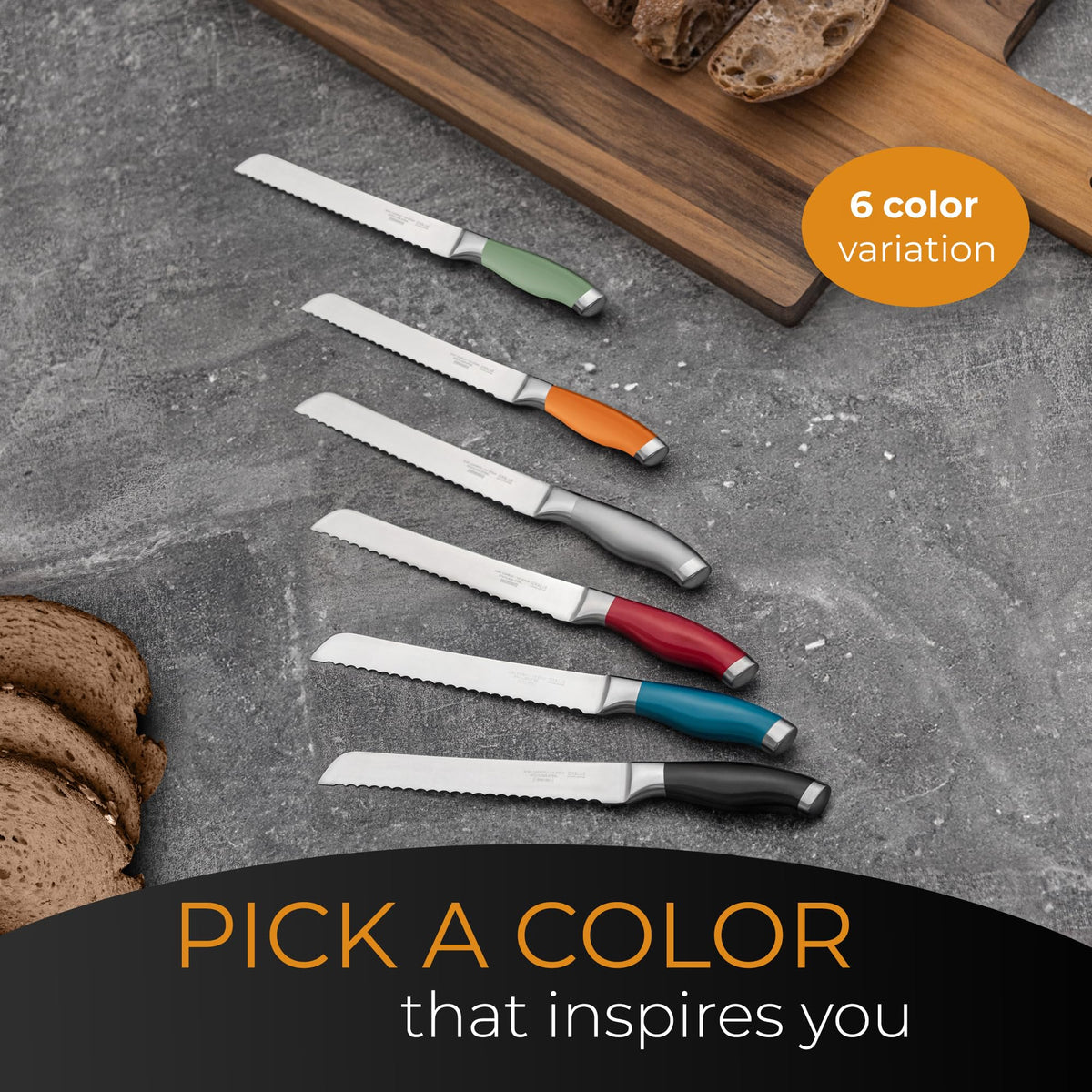 Orblue sleek kitchen design makes a practical gift for bakers