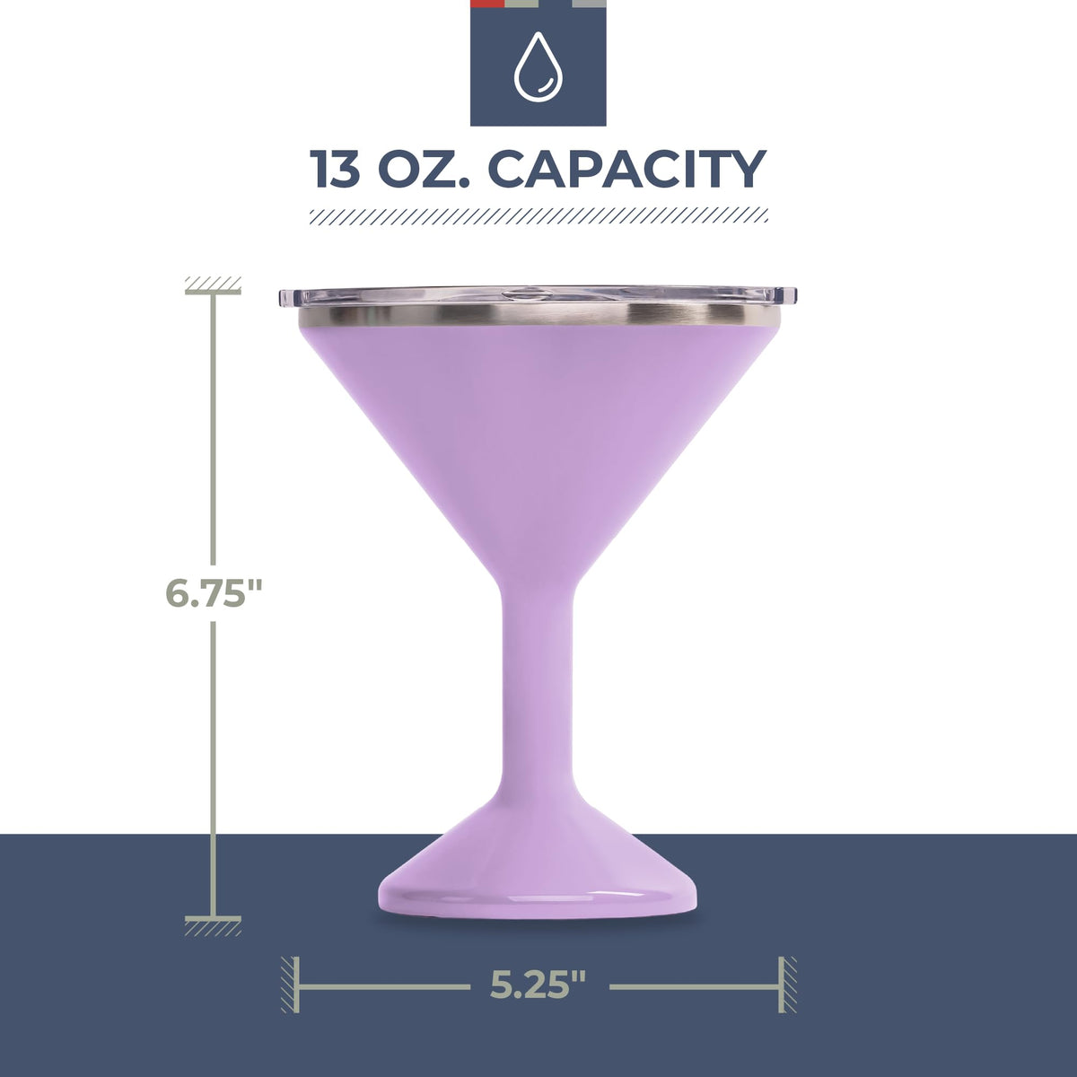 ORCA Tini 13oz pink in-hand shot shows comfortable grip during gatherings.