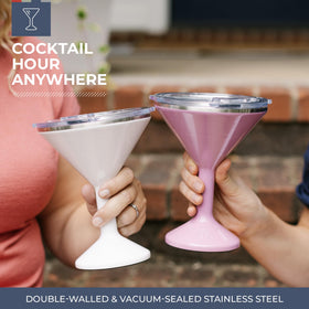ORCA Tini 13oz pink side-angle highlights insulated design for outdoor cooling.