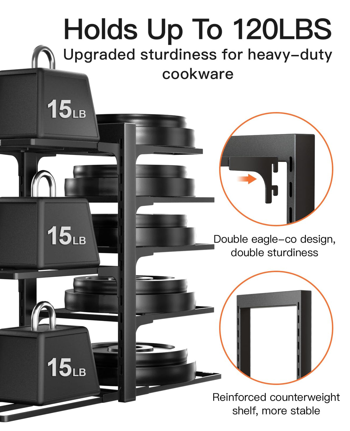 ORDORA easy-assembly steps facilitate quick installation and organization.