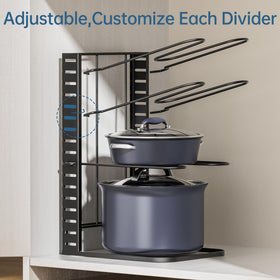 ORDORA kitchen storage solution under cabinet, maximizing cupboard space