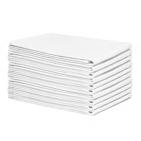Organic Cotton Mart 10-pack dish towels displayed neatly for versatile kitchen use