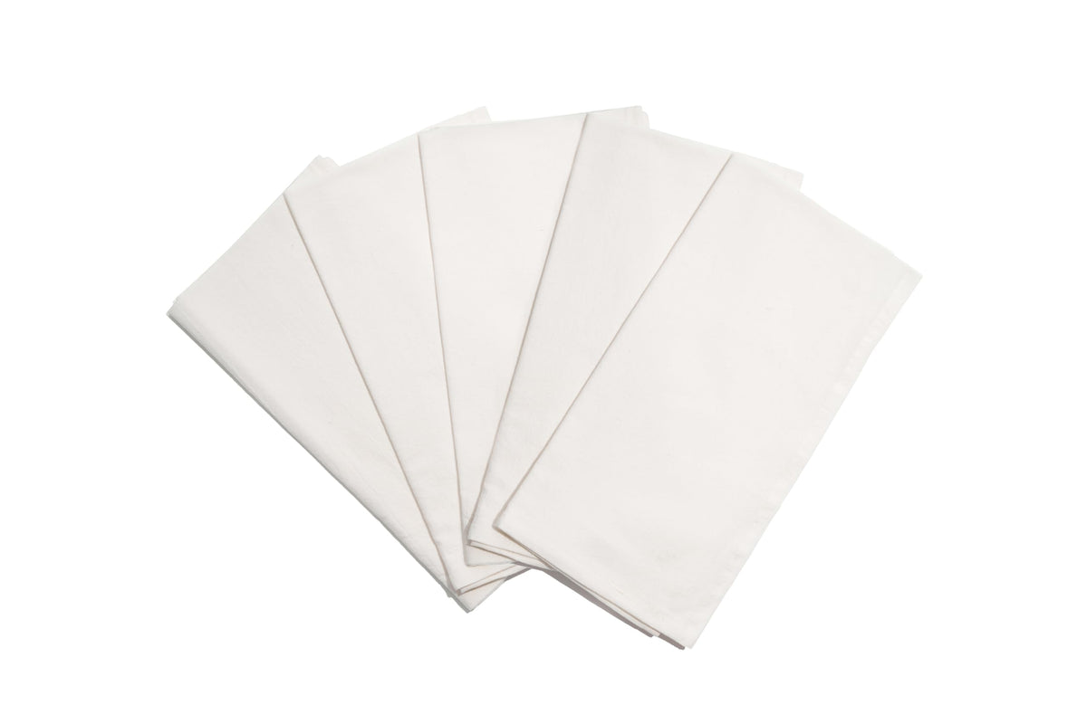 Organic Cotton Mart bread towels proofing cover, natural color ideal for dough rise