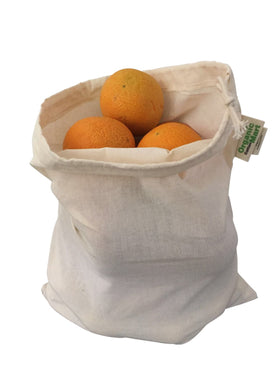 Organic Cotton Mart breathable cotton bag reduces wilting over time.