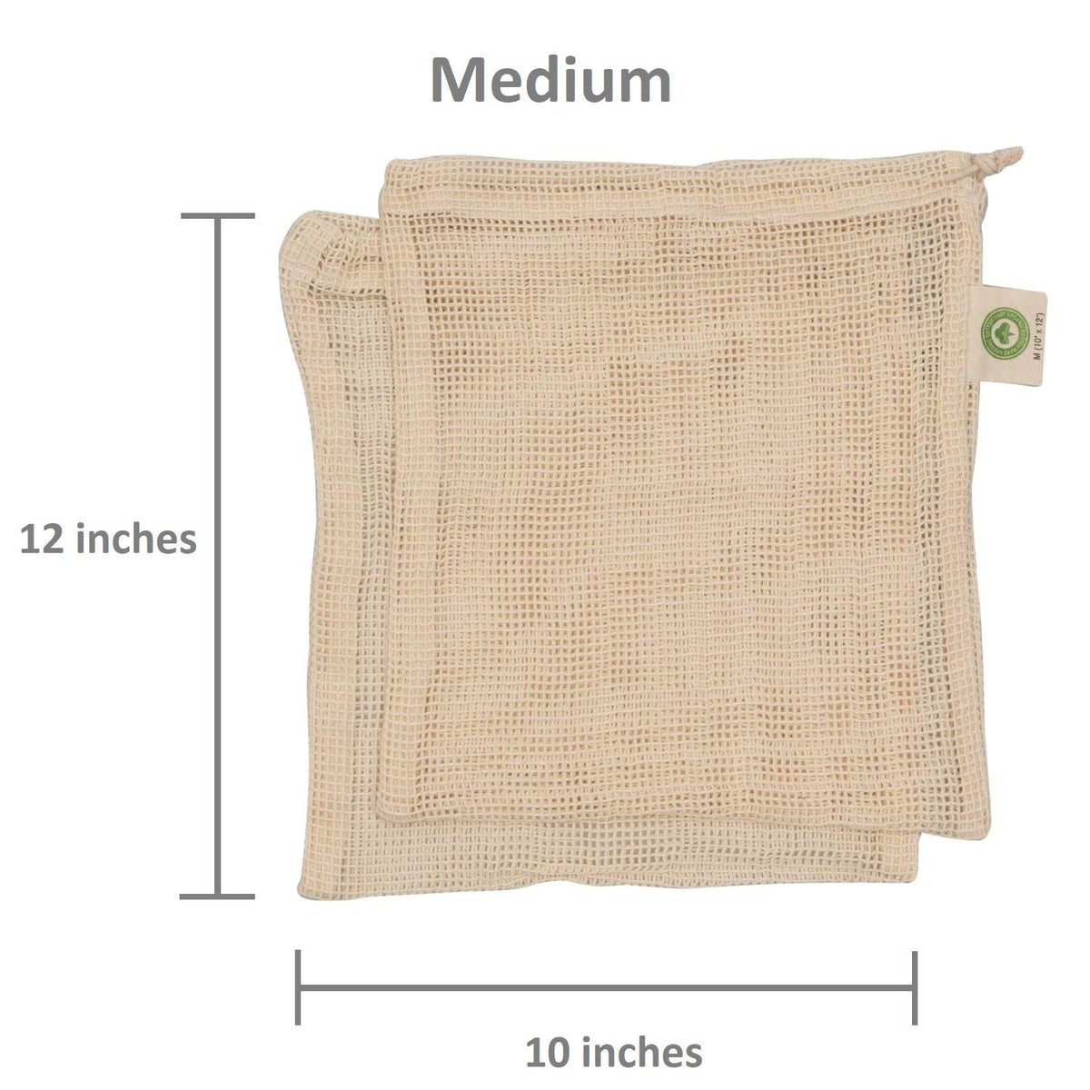 Organic Cotton Mart tare-weight label shown for easy checkout